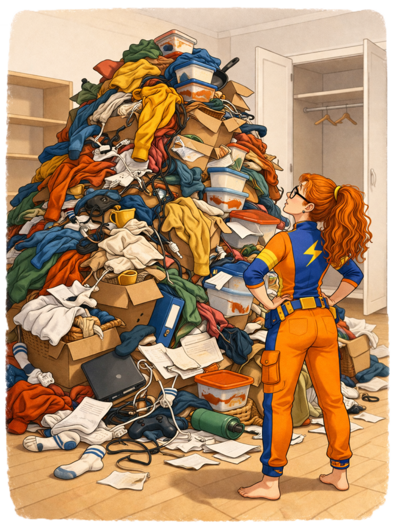 la pile sans contour