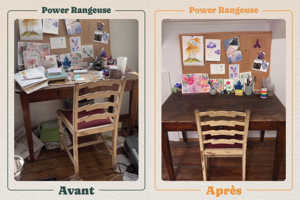 Accueil avant après bureau