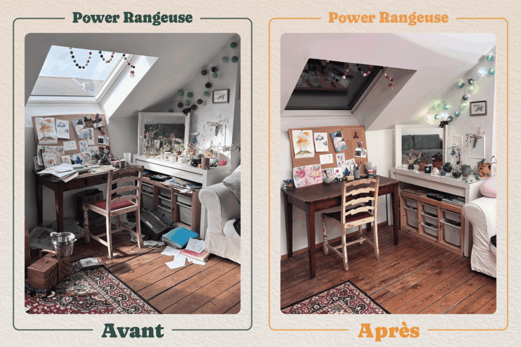 Accueil avant après coin crafting