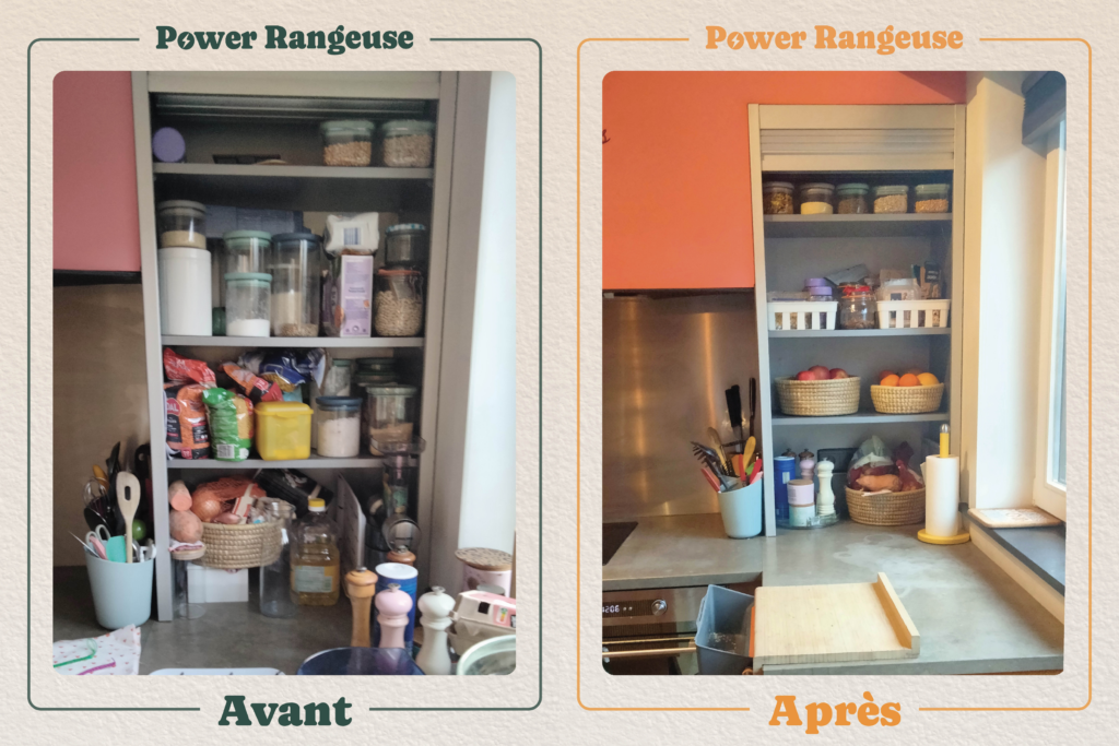 Accueil avant après etagère cuisine