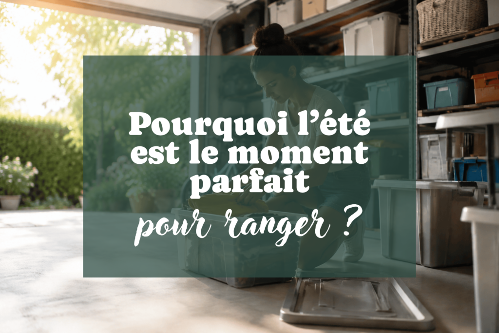 Pourquoi l’été est le moment parfait pour ranger ? pourquoi l'été est le parfait moment pour ranger