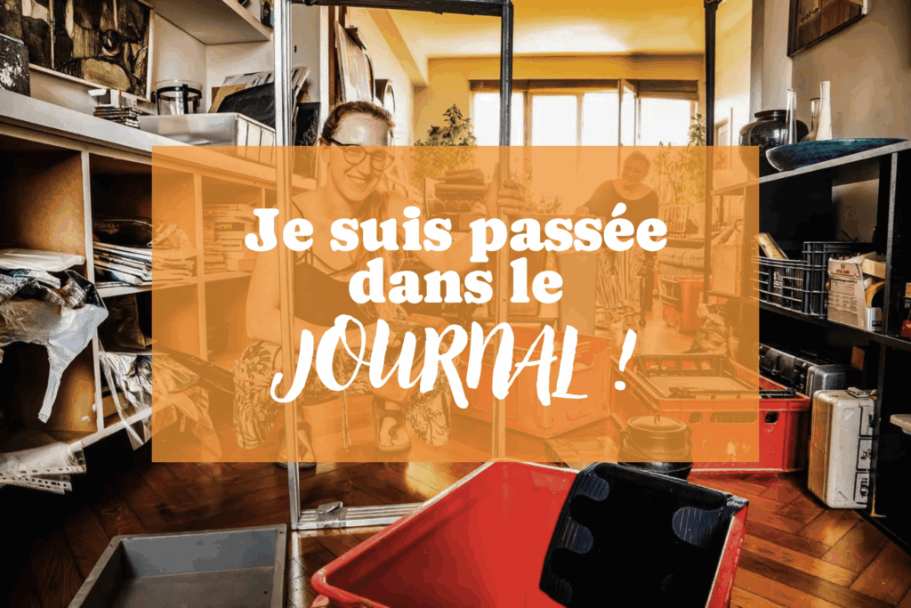 je suis dans le journal!