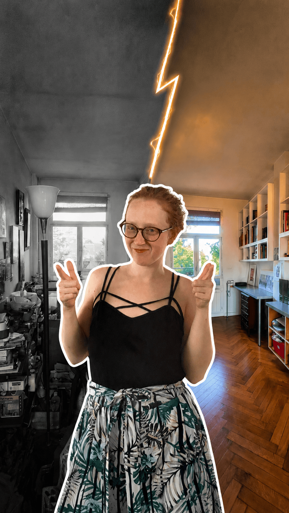 la power rangeuse avant après